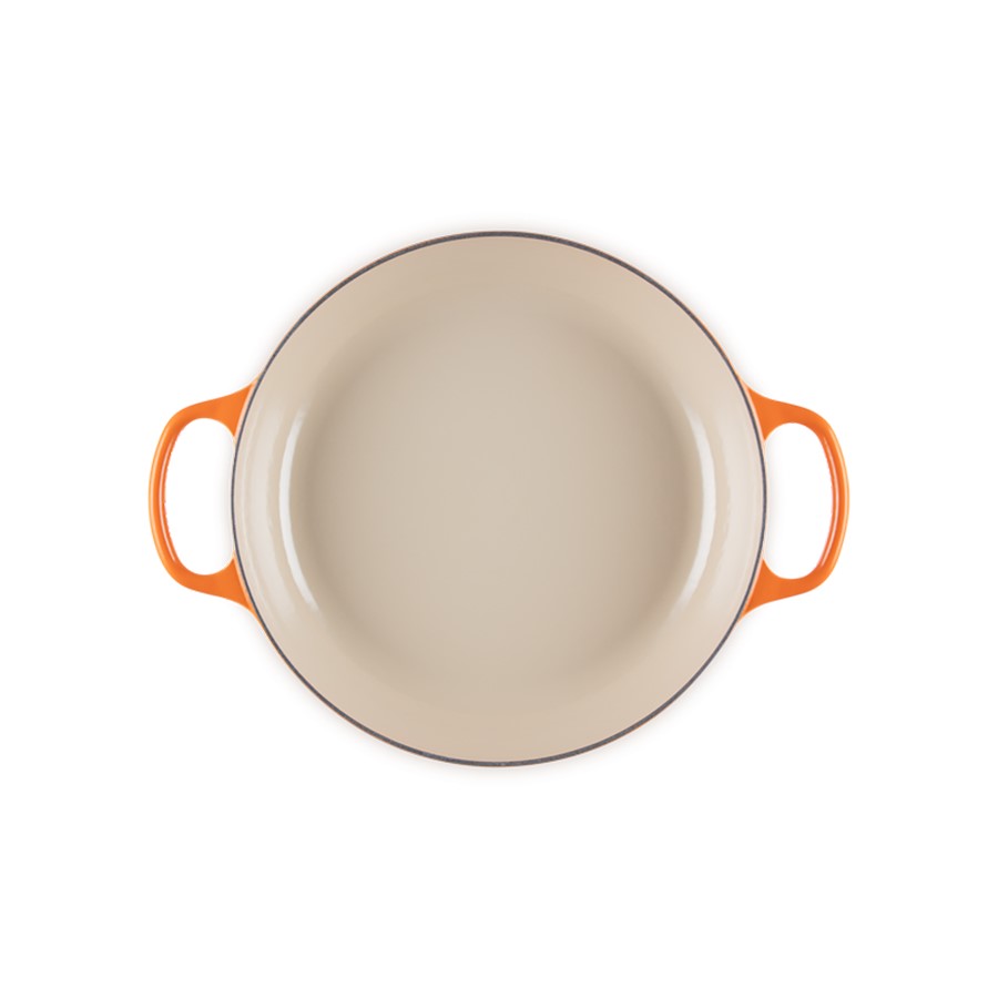 additioanl image for  Le Creuset Shallow Casserole Flame 30 cm 