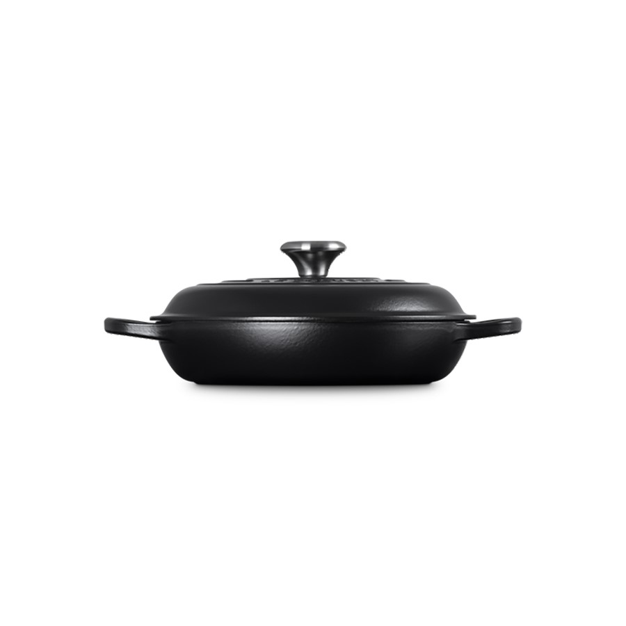 additioanl image for  Le Creuset Shallow Casserole S/Blk 30 cm 