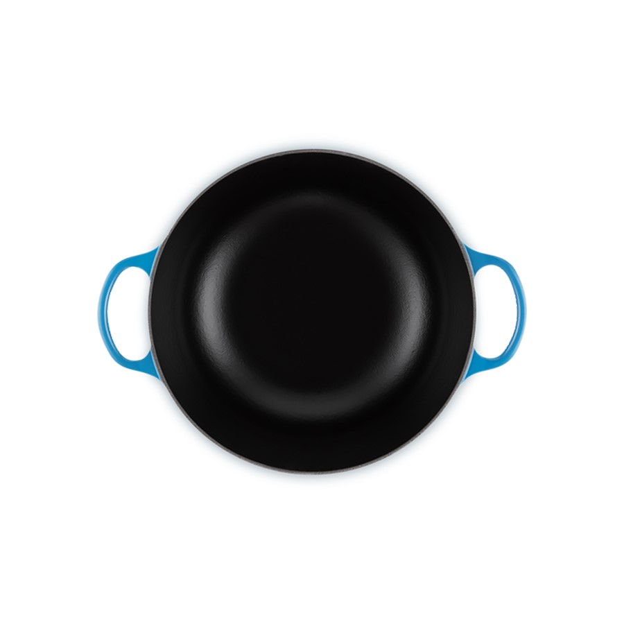 additioanl image for  Le Creuset Mar. Soup Pot Azure Blue 26cm 