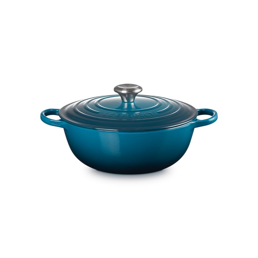 additioanl image for  Le Creuset Marmite Soup Pot Dp.Teal 26cm 