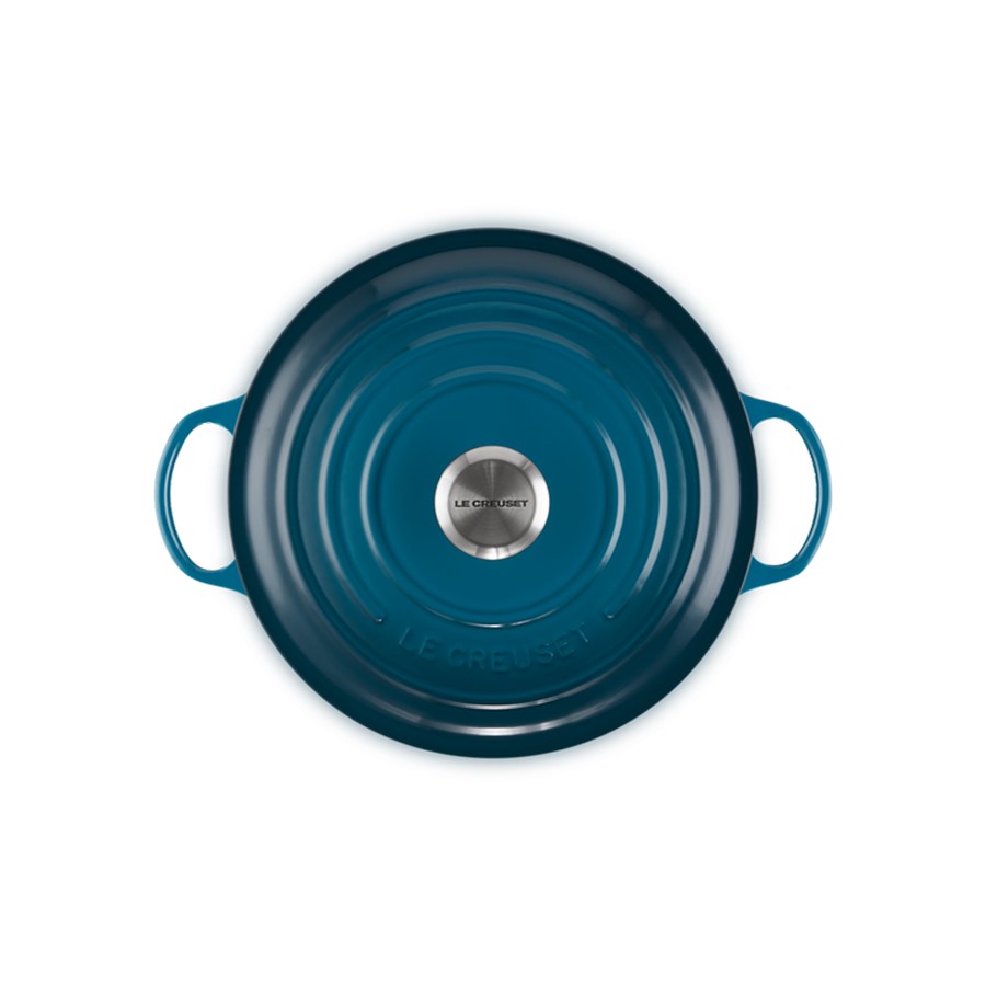 additioanl image for  Le Creuset Marmite Soup Pot Dp.Teal 26cm 