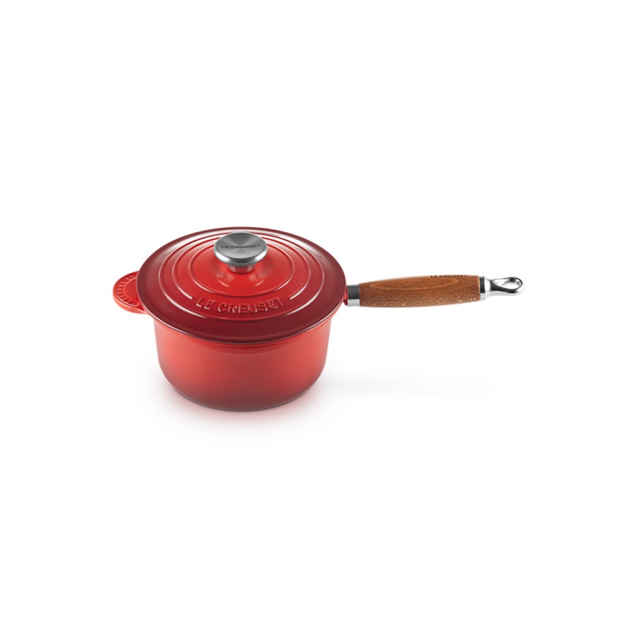 additioanl image for  Le Creuset Saucepan Wood Cerise 18 cm 