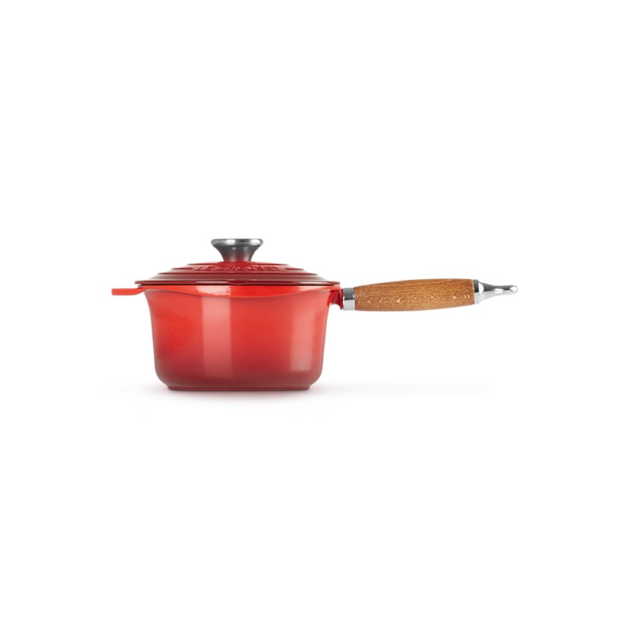 additioanl image for  Le Creuset Saucepan Wood Cerise 18 cm 