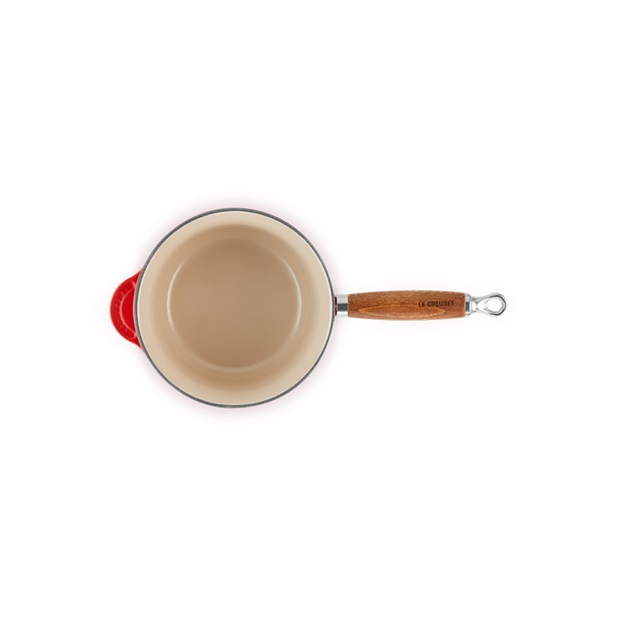 additioanl image for  Le Creuset Saucepan Wood Cerise 18 cm 