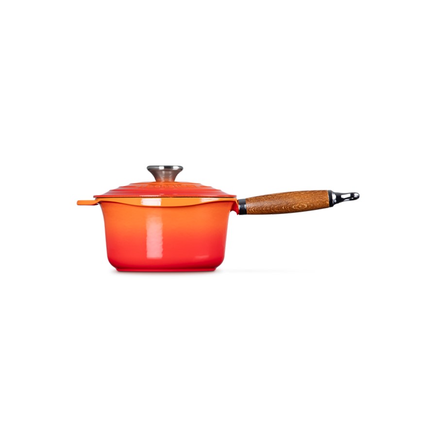 additioanl image for  Le Creuset Saucepan Wood Flame 18 cm 