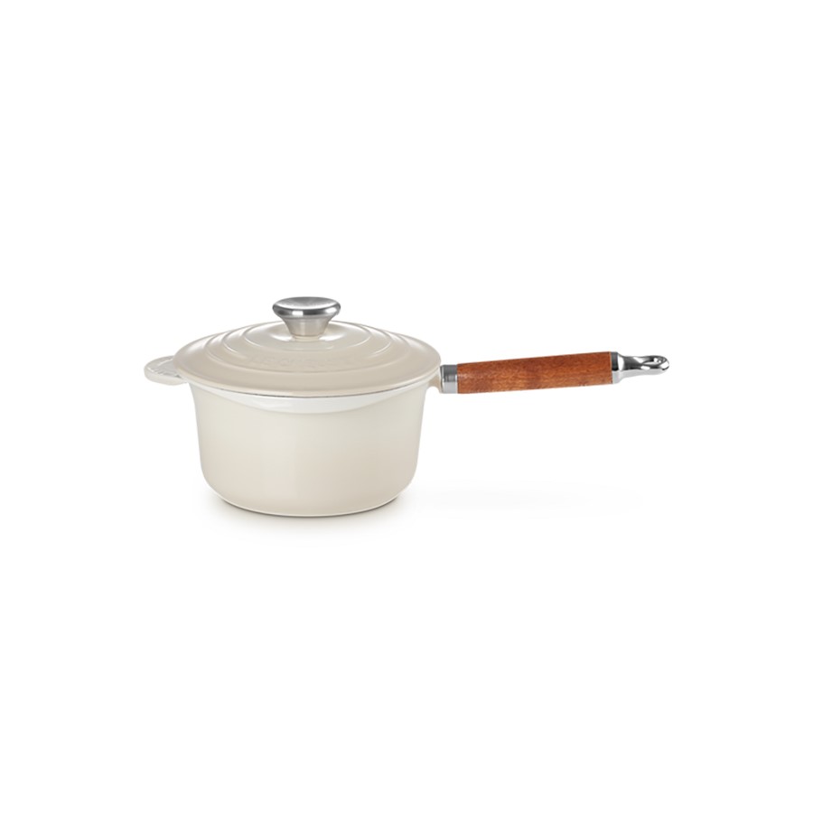 additioanl image for  Le Creuset Saucepan Wood Meringue 18 cm 