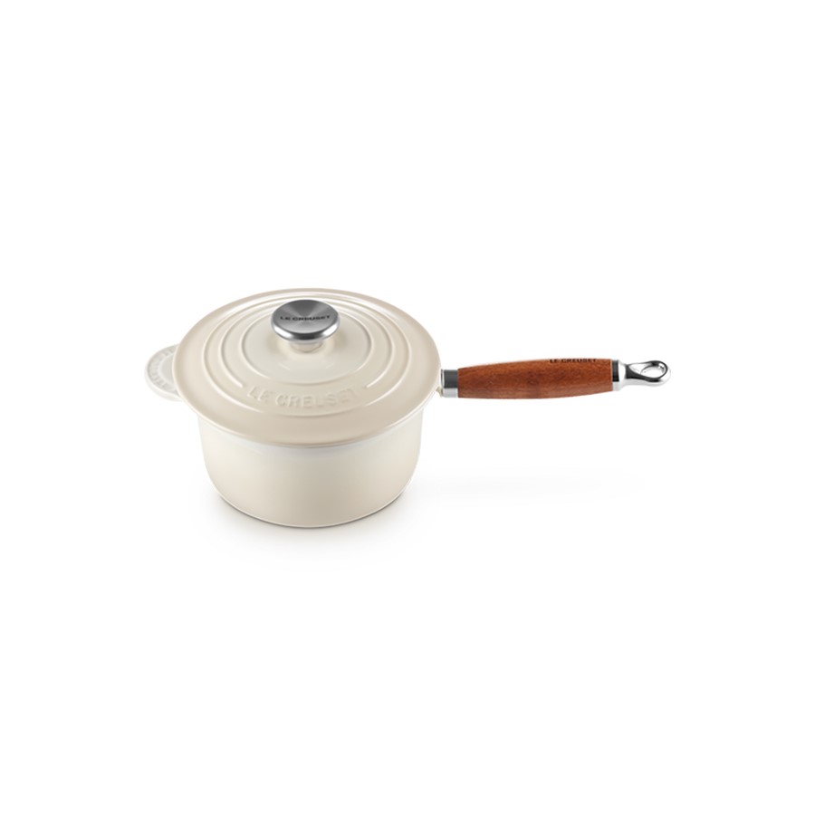 additioanl image for  Le Creuset Saucepan Wood Meringue 18 cm 
