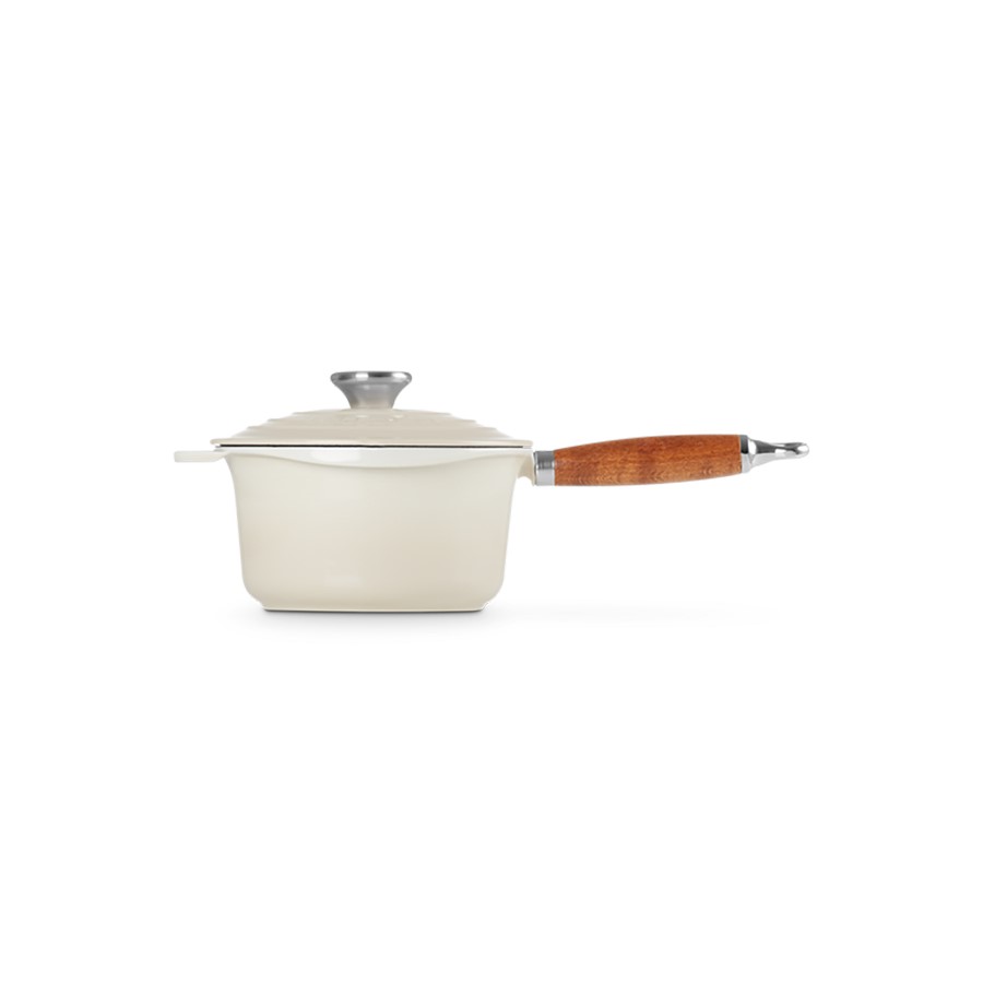 additioanl image for  Le Creuset Saucepan Wood Meringue 18 cm 