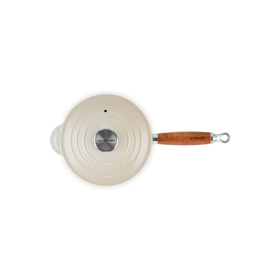 additioanl image for  Le Creuset Saucepan Wood Meringue 18 cm 