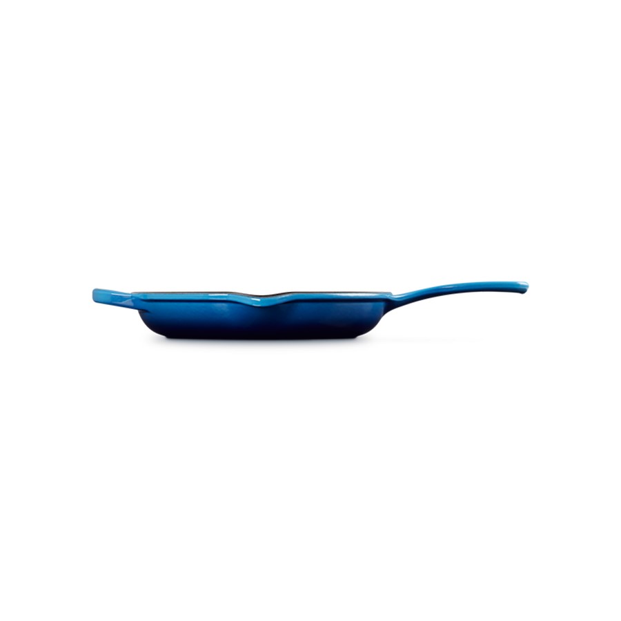 additioanl image for  Le Creuset Round Skillet Azure Blue 23cm 