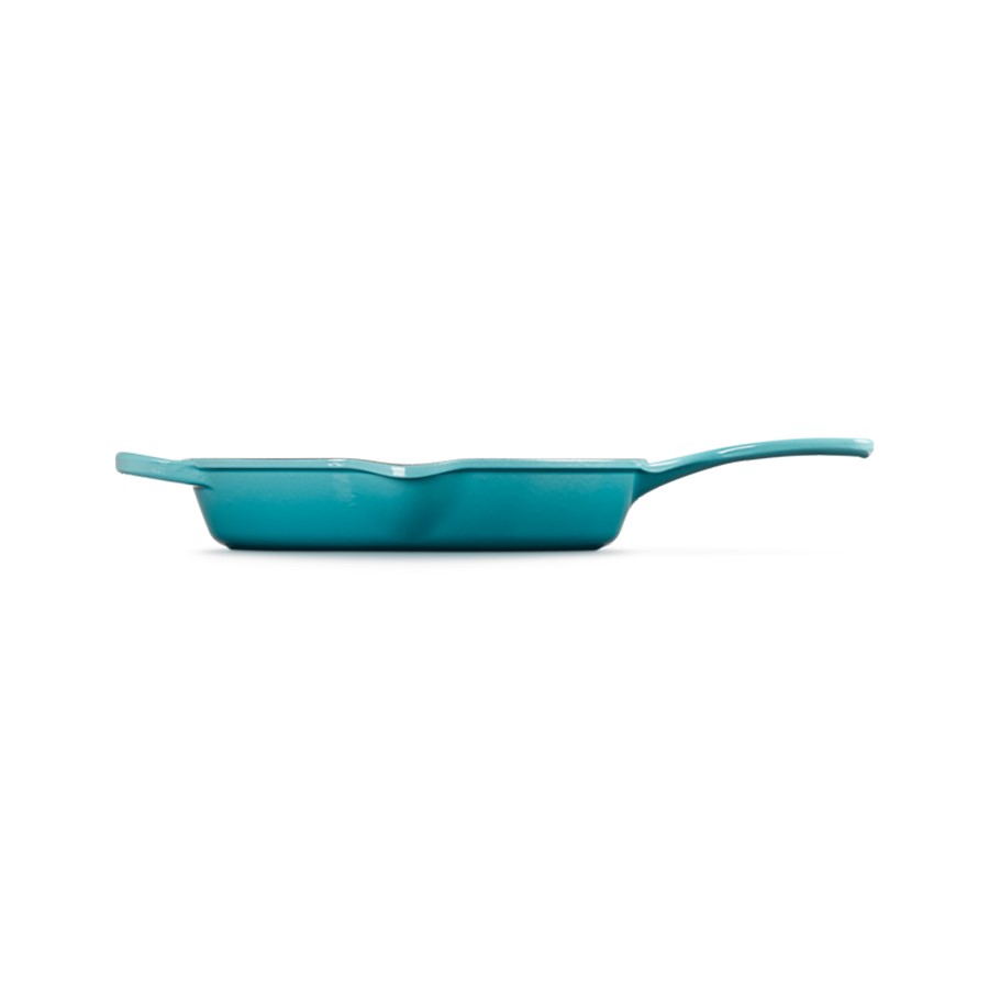 additioanl image for  Le Creuset Deep Round Skillet Teal 26 cm 
