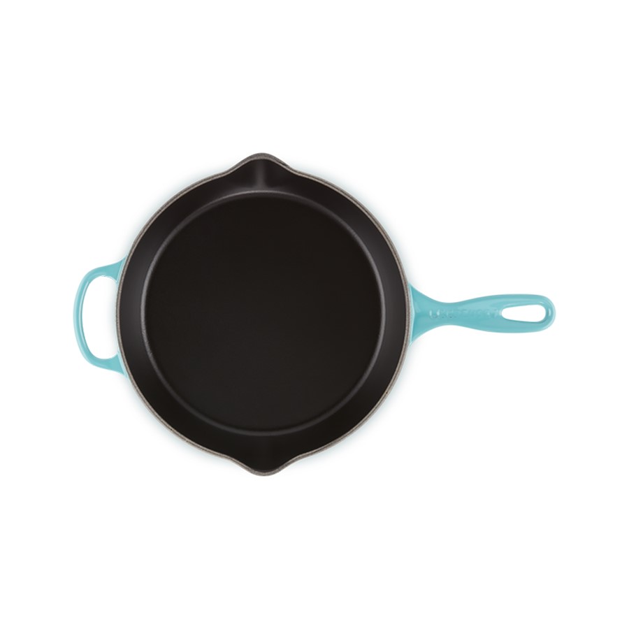 additioanl image for  Le Creuset Deep Round Skillet Teal 26 cm 