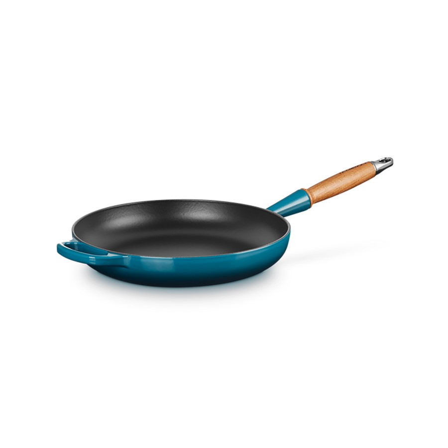 additioanl image for  Le Creuset Rd. Frying Pan Dp/Teal 28 cm 