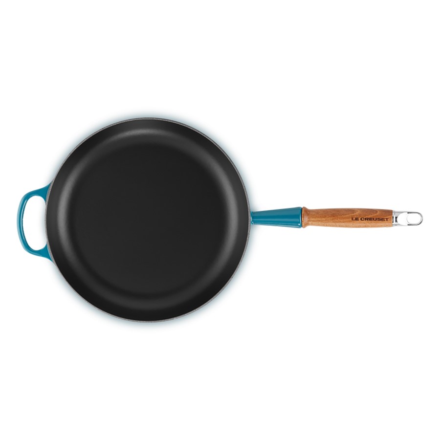 additioanl image for  Le Creuset Rd. Frying Pan Dp/Teal 28 cm 