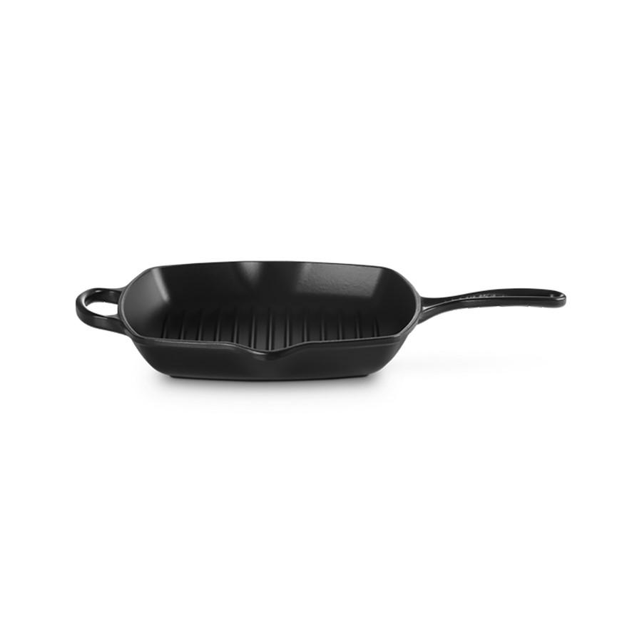 additioanl image for  Le Creuset Sq Skillet Grill S/Black 26cm 