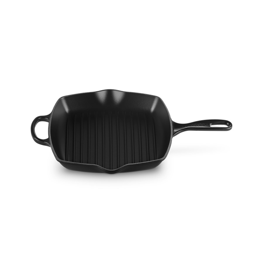 additioanl image for  Le Creuset Sq Skillet Grill S/Black 26cm 