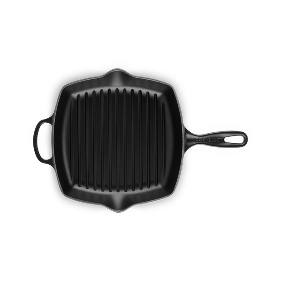 additioanl image for  Le Creuset Sq Skillet Grill S/Black 26cm 