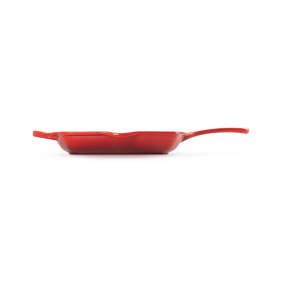 additioanl image for  Le Creuset Sq. Skillet Grill Cerise 26cm 