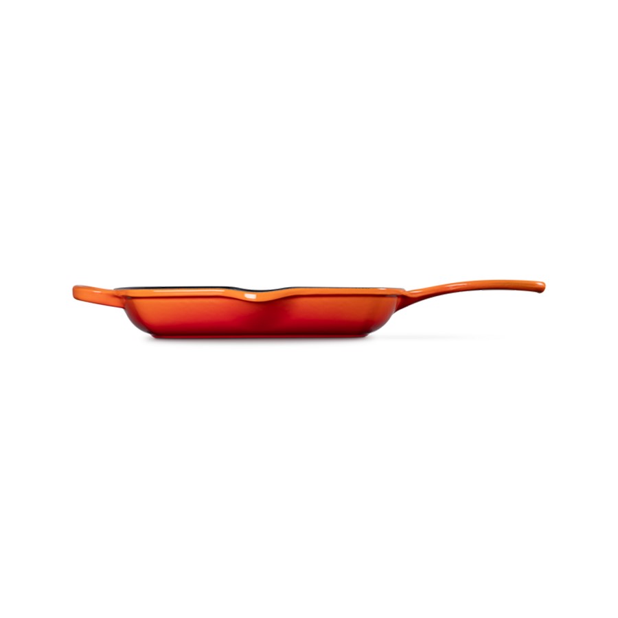 additioanl image for  Le Creuset Sq. Skillet Grill Flame 26cm 