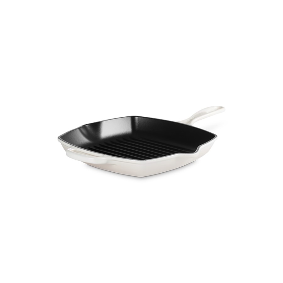 additioanl image for  Le Creuset Sq Skill. Grill Meringue 26cm 