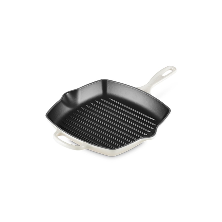 additioanl image for  Le Creuset Sq Skill. Grill Meringue 26cm 