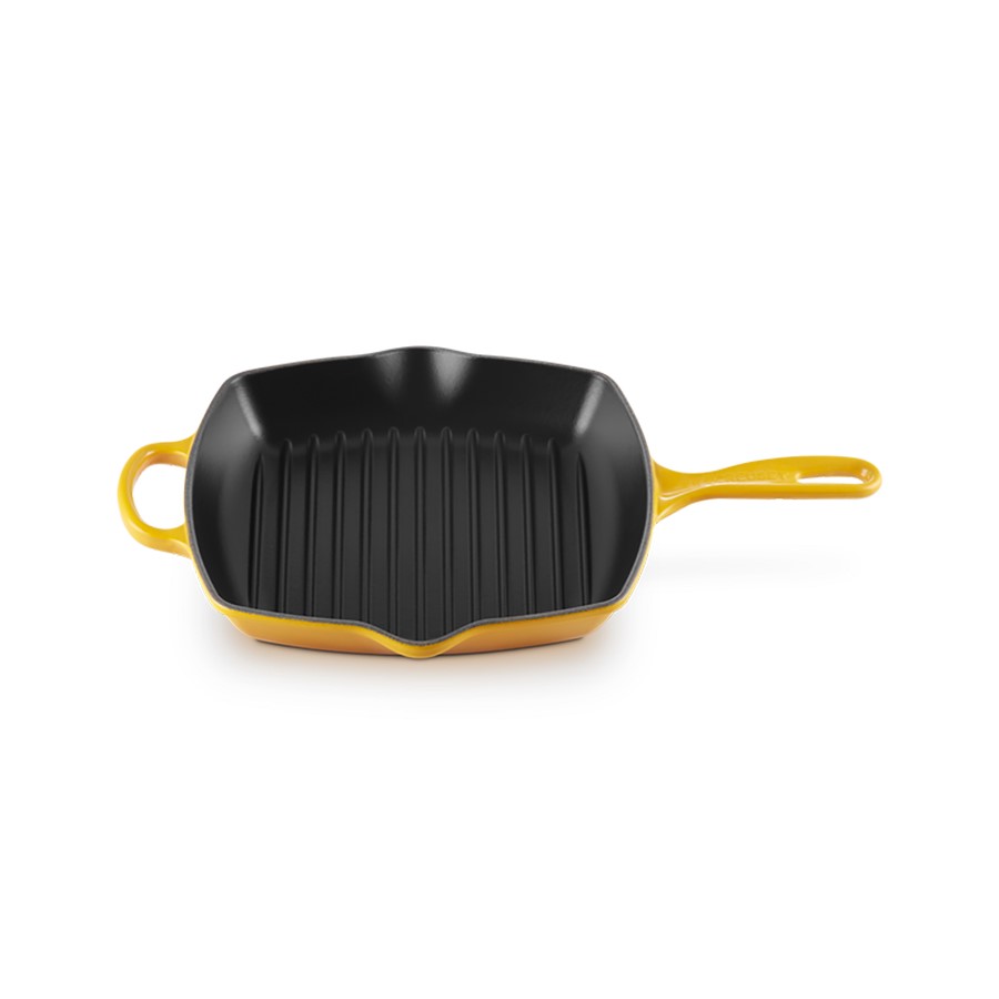 additioanl image for  Le Creuset Sq Skillet Grill Nectar 26 cm 