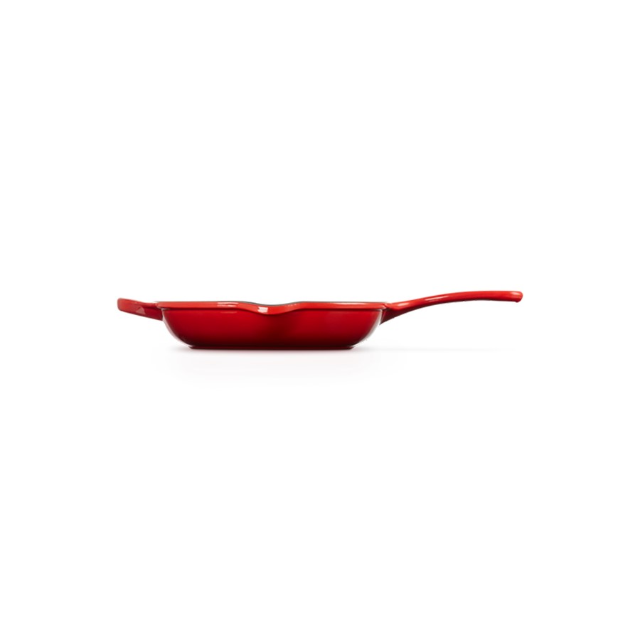 additioanl image for  Le Creust Oval Skillet Grill Cerise 32cm 