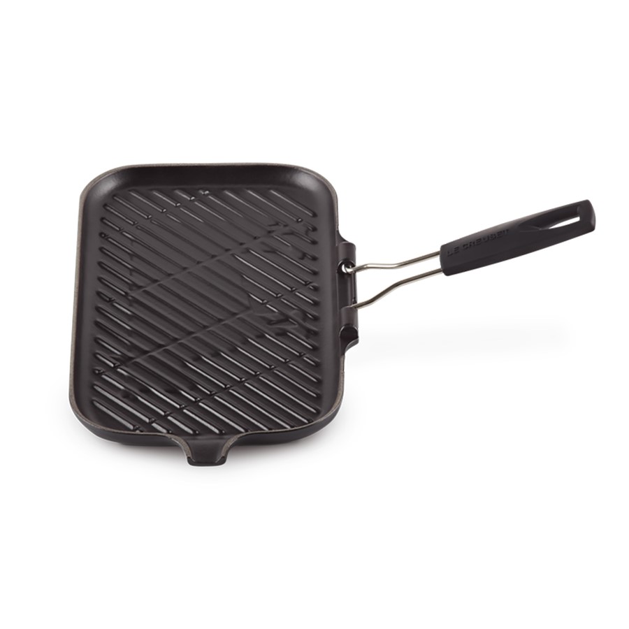 additioanl image for  Le Creuset Rect. Grill Matte Black 36 cm 