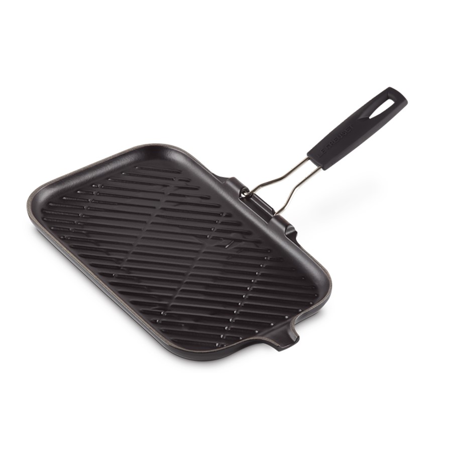 additioanl image for  Le Creuset Rect. Grill Matte Black 36 cm 