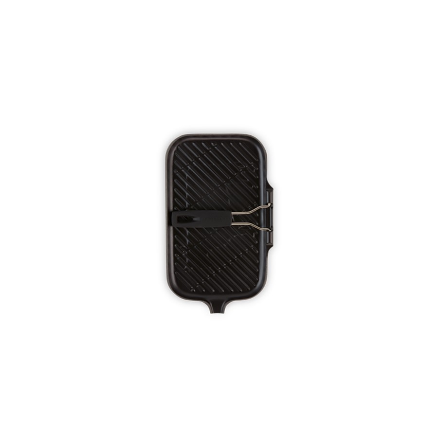 additioanl image for  Le Creuset Rect. Grill Matte Black 36 cm 