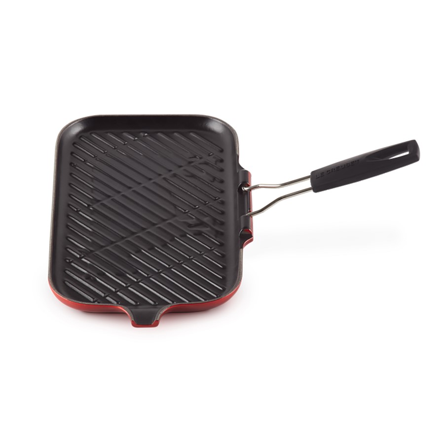 additioanl image for  Le Creuset Rectangular Grill Cerise 36cm 