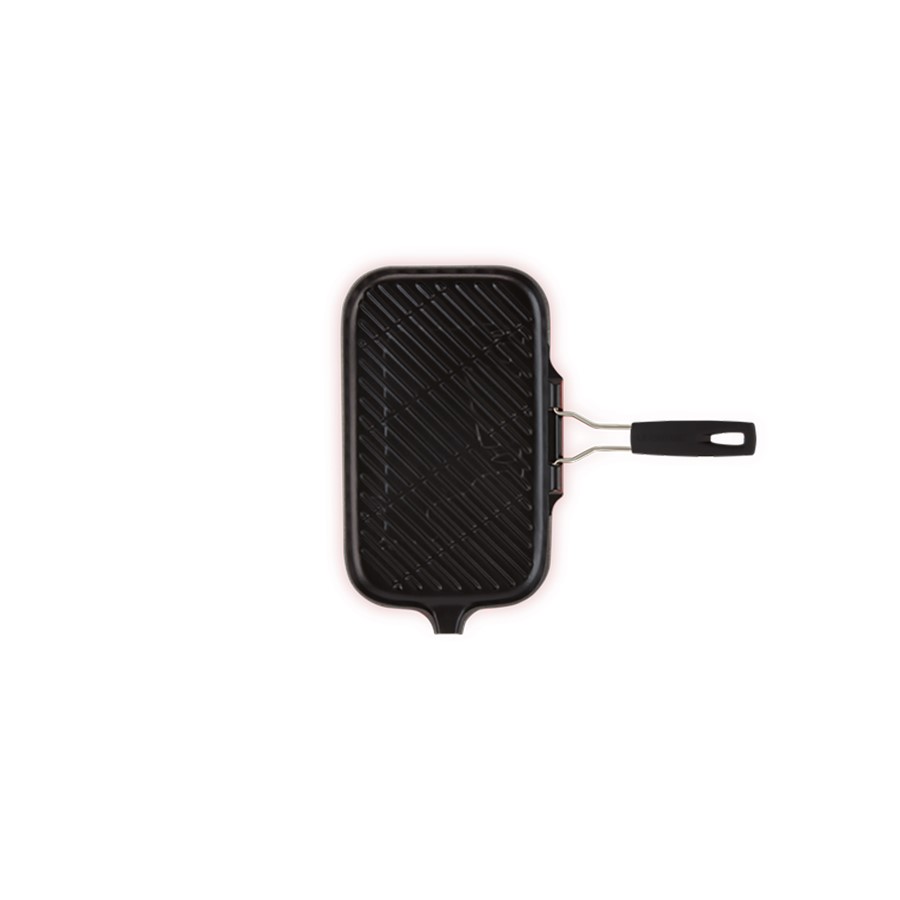 additioanl image for  Le Creuset Rectangular Grill Cerise 36cm 