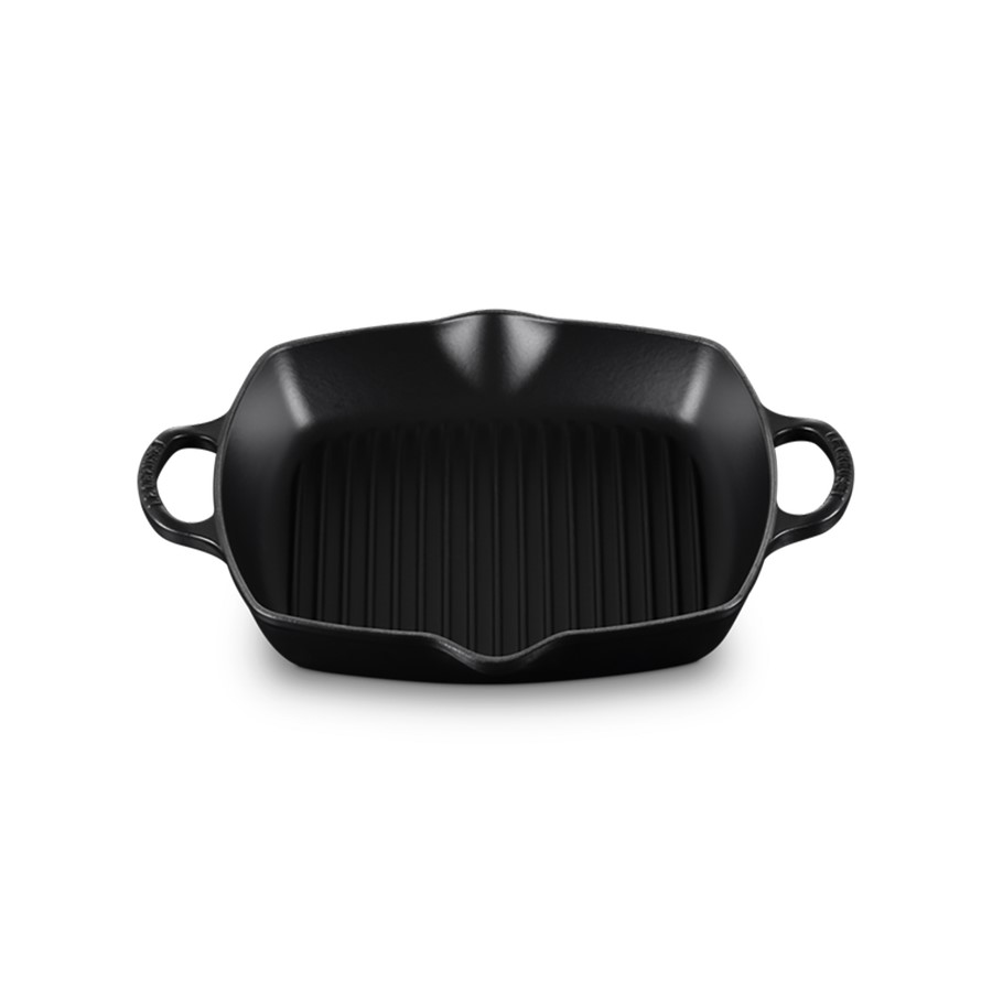 additioanl image for  Le Creuset Square Grill Matte Black 30cm 