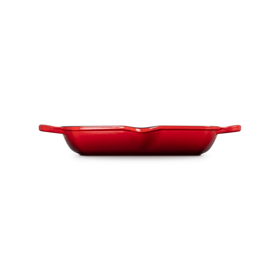 additioanl image for  Le Creuset Deep Square Grill Cerise 30cm 
