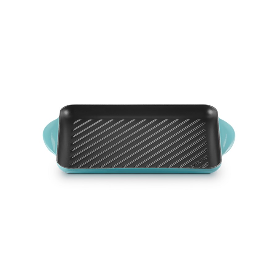 additioanl image for  Le Creuset Rect. Grill Caribbean 32x21cm 