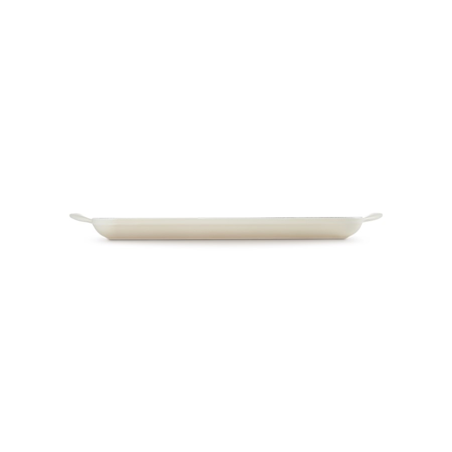 additioanl image for  Le Creuset Rect Grill Meringue 32 x 21cm 