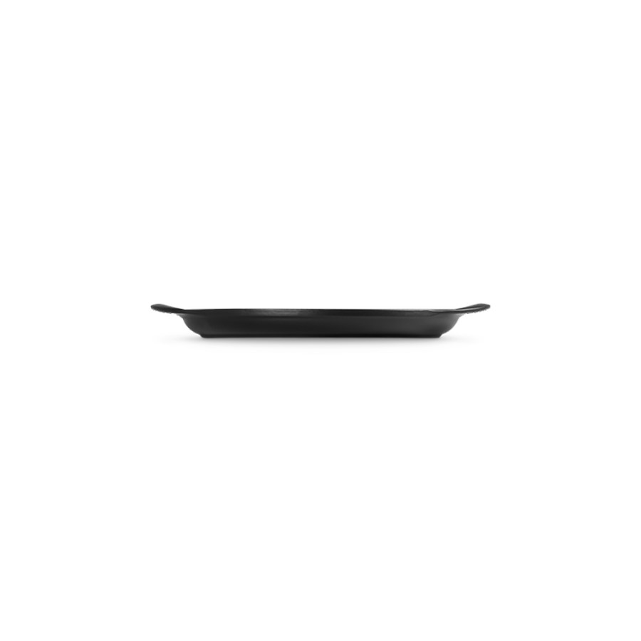 additioanl image for  Le Creuset Round Grill Satin Black 25 cm 