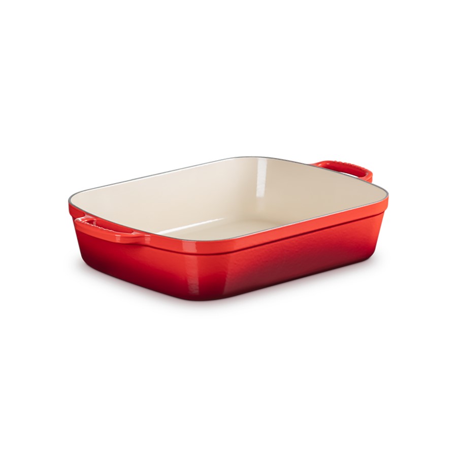 additioanl image for  Le Creuset Rect. Roaster Cerise 37 cm 