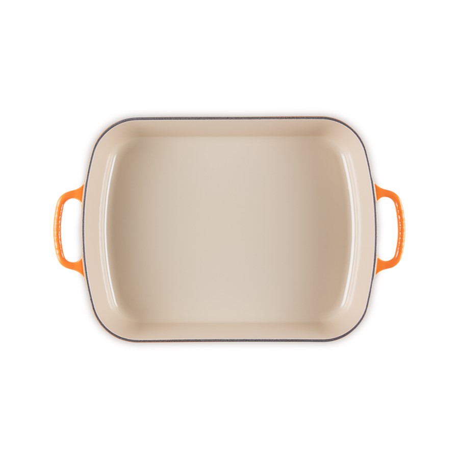 additioanl image for  Le Creuset Rect. Roaster Flame 37 cm 