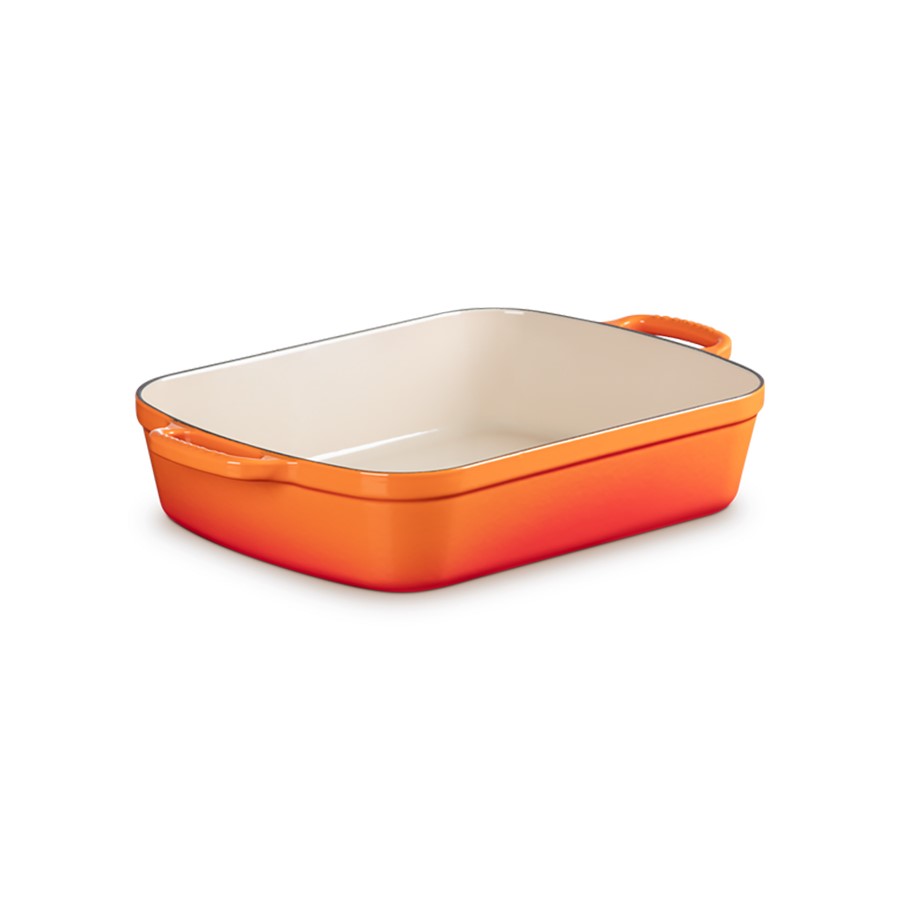 additioanl image for  Le Creuset Rect. Roaster Flame 37 cm 
