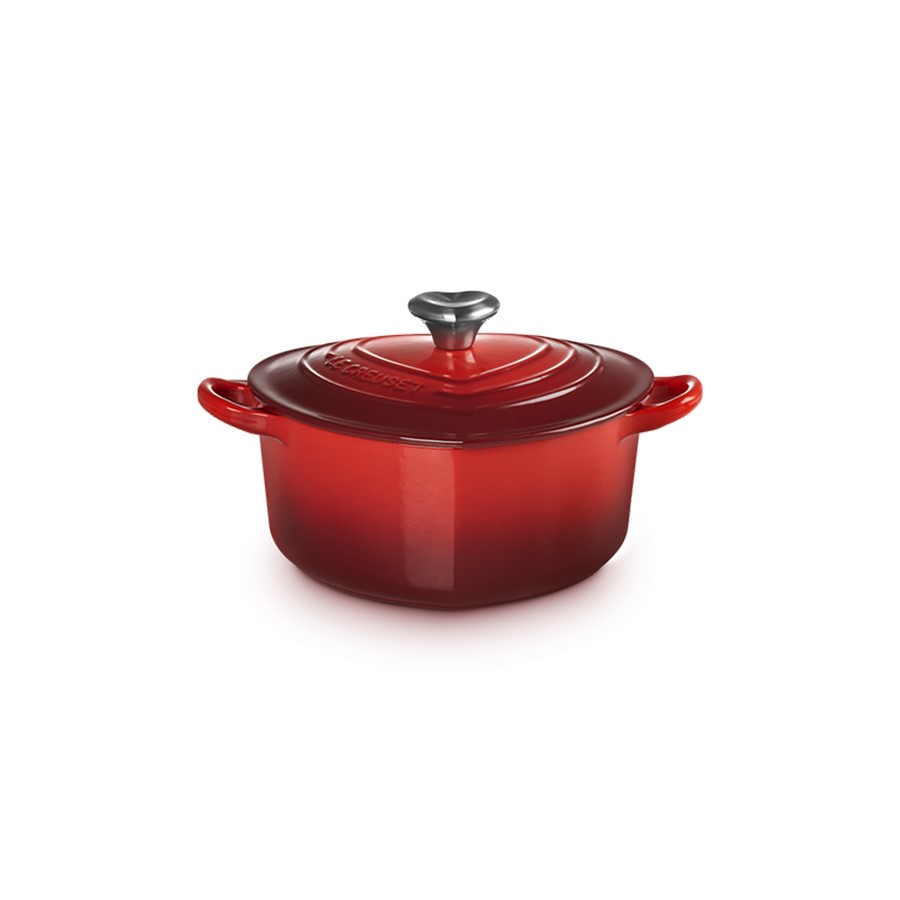 additioanl image for  Le Creuset Heart Casserole Cerise 20 cm 