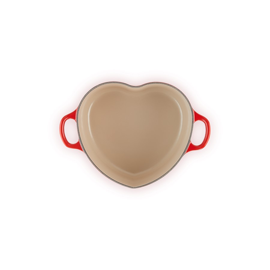 additioanl image for  Le Creuset Heart Casserole Cerise 20 cm 