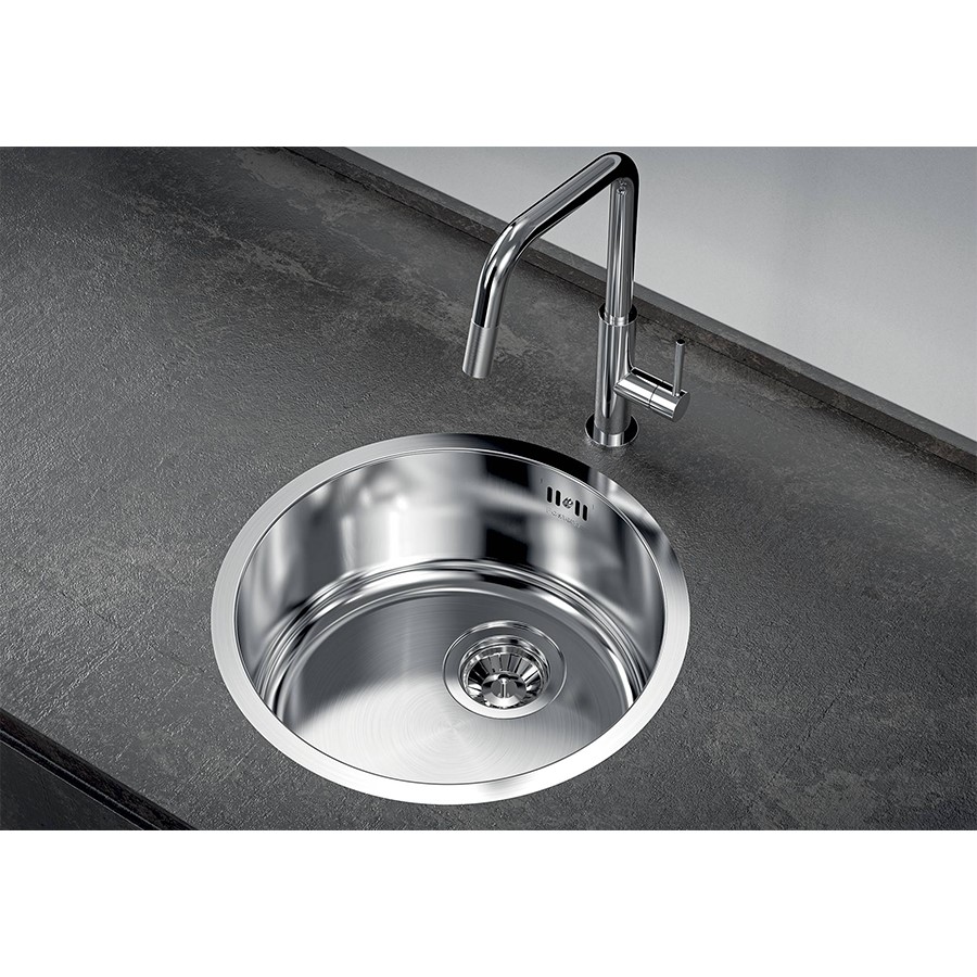 additioanl image for  Foster Sink Round Flush Mount S/Steel 