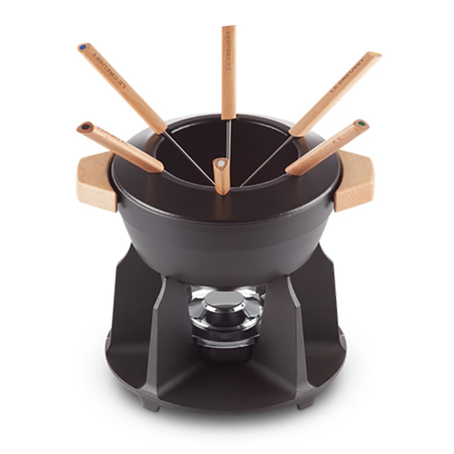additioanl image for  Le Creuset Cheese & Meat Fondue St/Blk 