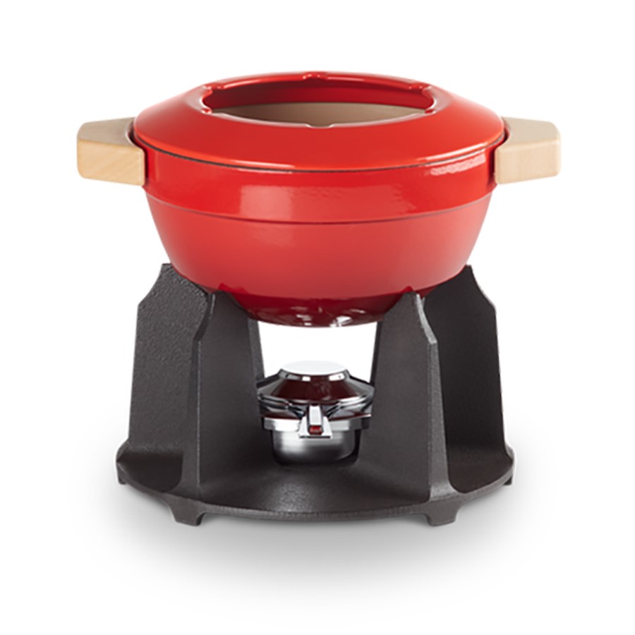 additioanl image for  Le Creuset Cheese & Meat Fondue Cerise 