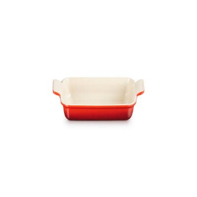 additioanl image for  Le Creuset Gratin Rect Dish Cerise 19 cm 
