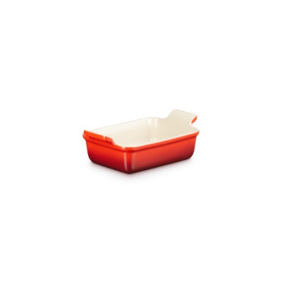 additioanl image for  Le Creuset Gratin Rect Dish Cerise 19 cm 