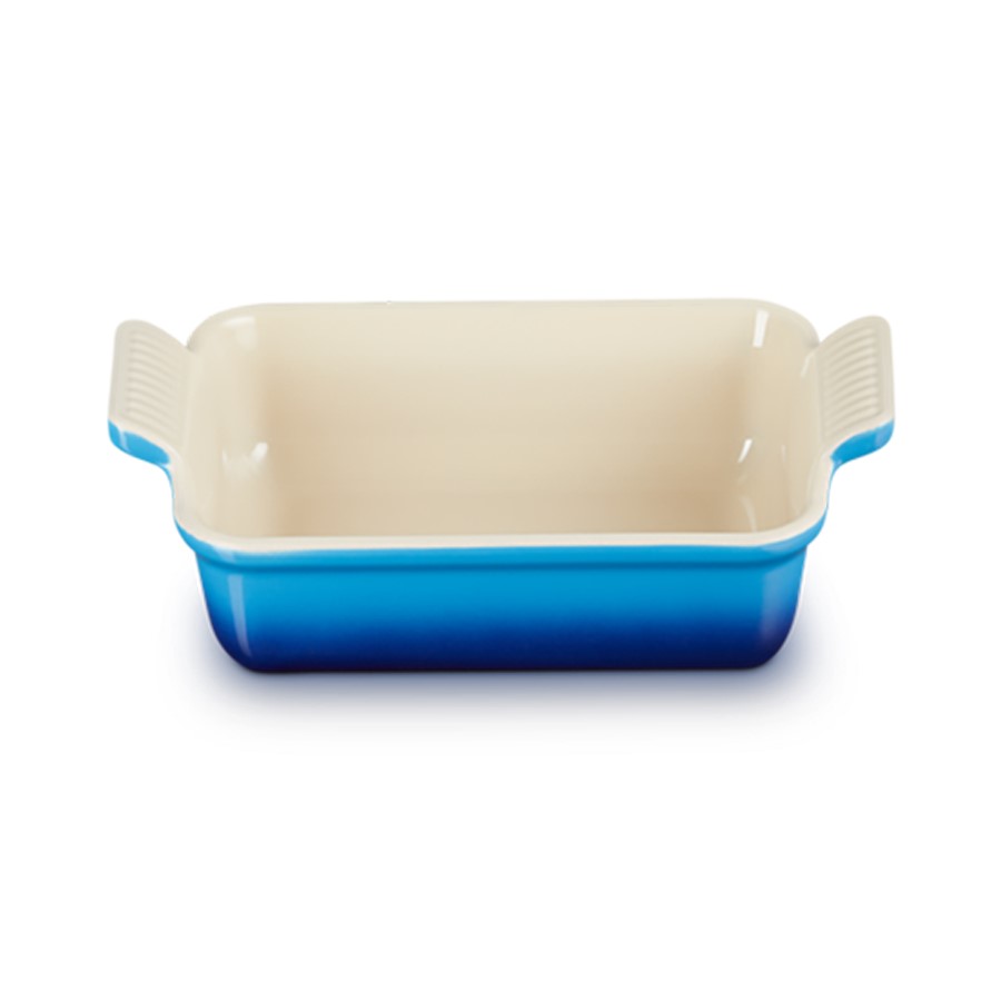 additioanl image for  Le Creuset Gratin Dish Azure Blue 19 cm 
