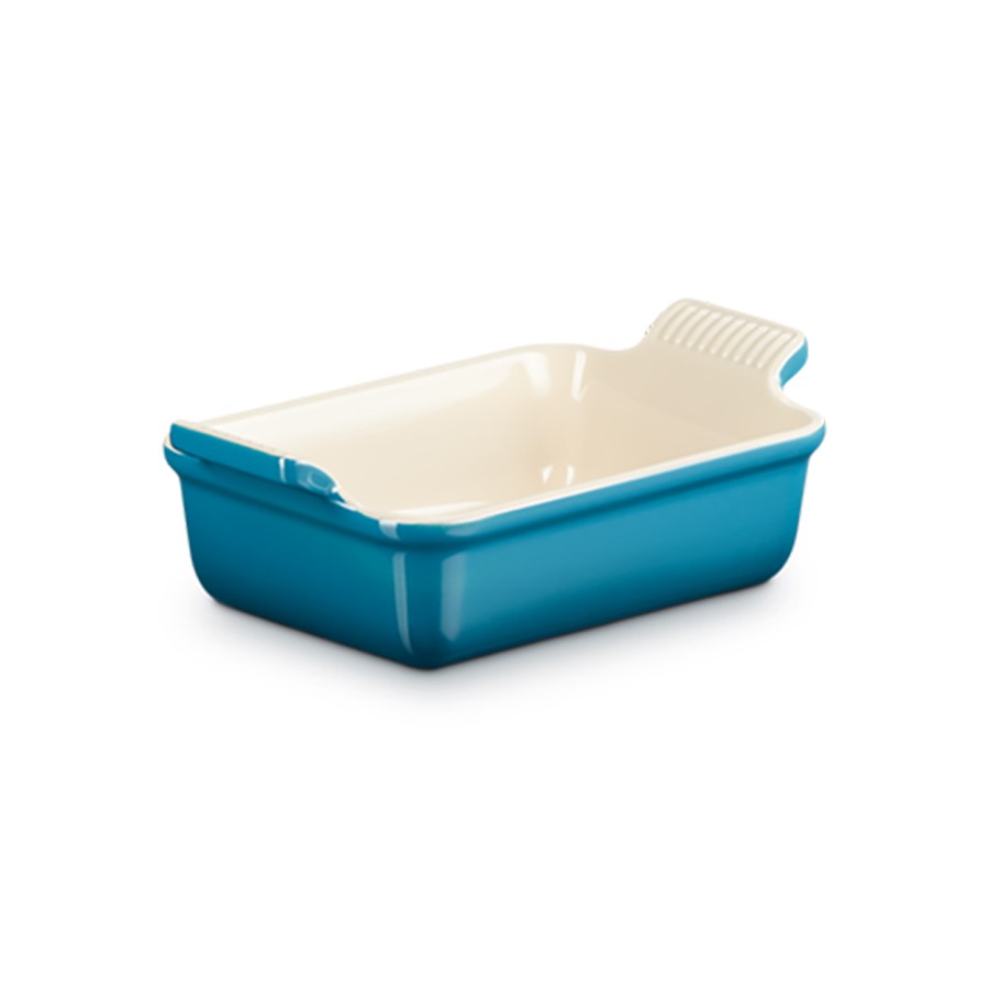 additioanl image for  Le Creuset Gratin Rect Dish D/Teal 19 cm 