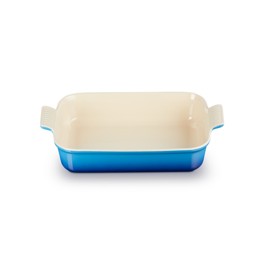 additioanl image for  Le Creuset Gratin Dish Azure Blue 32 cm 